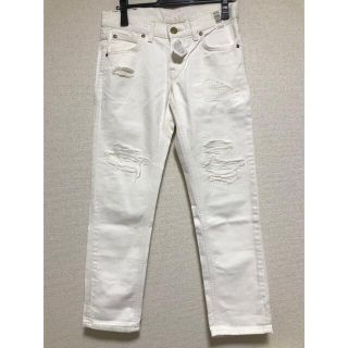 リー(Lee)の値下げ！新品！Lee★プレオーガニックコットン　スリム ダメージデニム(デニム/ジーンズ)