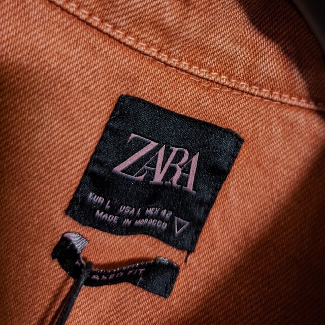 完売品ZARAﾃﾞﾆﾑｼｬﾂシャツ