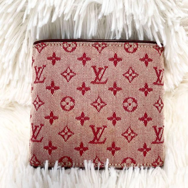 LOUIS VUITTON(ルイヴィトン)のルイヴィトン　モノグラムミニ　ポルトビエ　カルトクレディ　チェリー　廃盤 レディースのファッション小物(財布)の商品写真