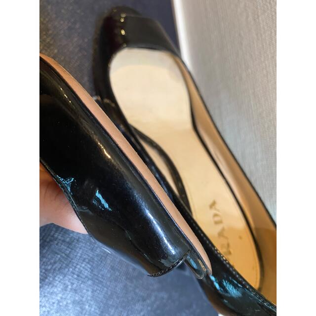 美品プラダパンプス