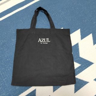 アズールバイマウジー(AZUL by moussy)のAZUL♡ブラック手さげ♡布製エコバッグ(エコバッグ)