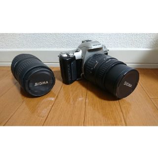 ペンタックス(PENTAX)のPENTAX MZ-50 SIGMAレンズ2本付き(フィルムカメラ)