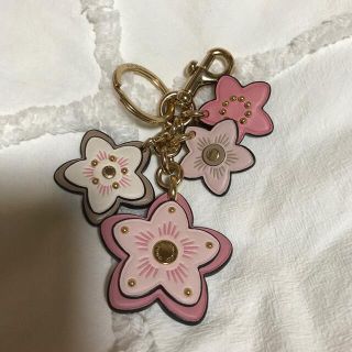 コーチ(COACH)のコーチ　キーリング　チャーム　SAKURA🌸(キーホルダー)