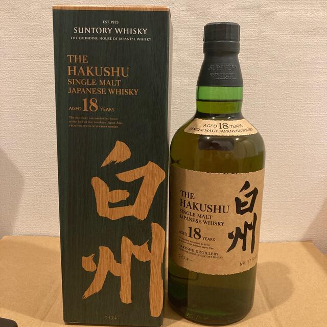 食品/飲料/酒白州18年 新品未開封