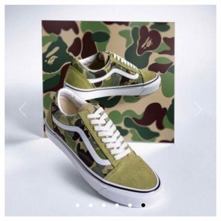 アベイシングエイプ(A BATHING APE)の【 BAPE X VANS 】ABC CAMO OLD SKOOL(スニーカー)