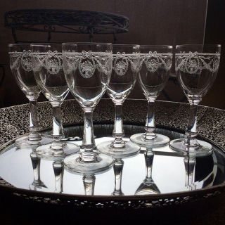 Baccarat - 極希少 オールドサンルイ リボンガーランド&花籠 【サフォ