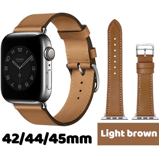 Apple Watch 42/44/45mm】レザーバンド アップルウォッチ porteirinha