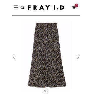 フレイアイディー(FRAY I.D)の♡美品·【完売】FRAY I.Dフレイアイディー春夏ヴィンテージナロースカート♡(ロングスカート)