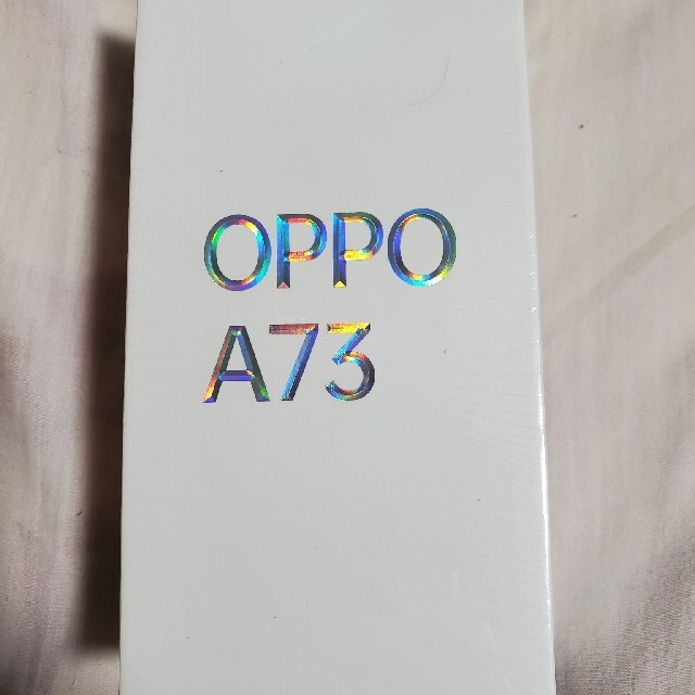 【未開封新品】OPPO A73 ネービー ブルー有顔認証