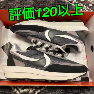 ナイキ(NIKE)のNIKE LD WAFFLE SACAI BLACK US10(スニーカー)