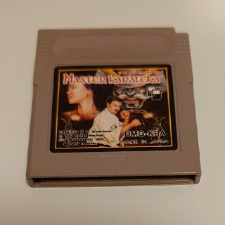 ゲームボーイ(ゲームボーイ)のGB  マスターカラテカ(携帯用ゲームソフト)