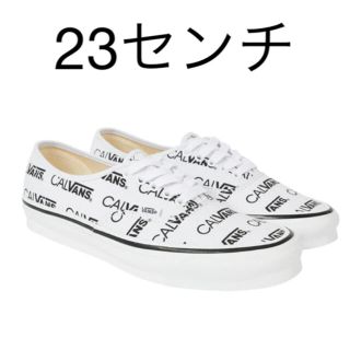 パレス(PALACE)のPALACE Calvin Klein Vans Authentic 23センチ(スニーカー)