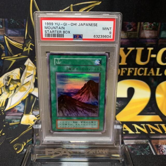 エンタメ/ホビー遊戯王　山　初期　スーパーレア　極美品　PSA9