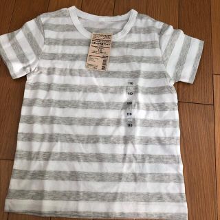 ムジルシリョウヒン(MUJI (無印良品))の無印良品　新品　半袖Tシャツ　110(Tシャツ/カットソー)