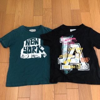 ザラキッズ(ZARA KIDS)のZARA 110 Tシャツ　2枚セット(Tシャツ/カットソー)