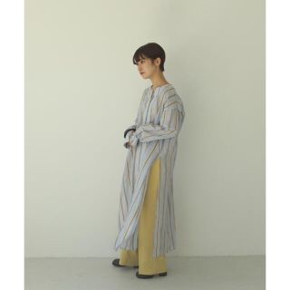 トゥデイフル(TODAYFUL)の【30日まで】TODAYFUL / sheer stripe Gown(ロングワンピース/マキシワンピース)