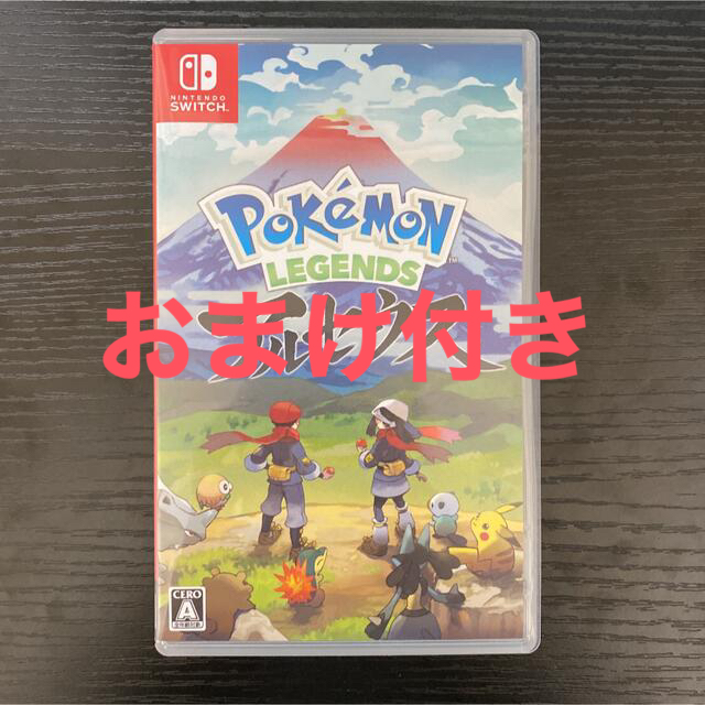 おまけ付き  ポケモンレジェンズアルセウス Switch