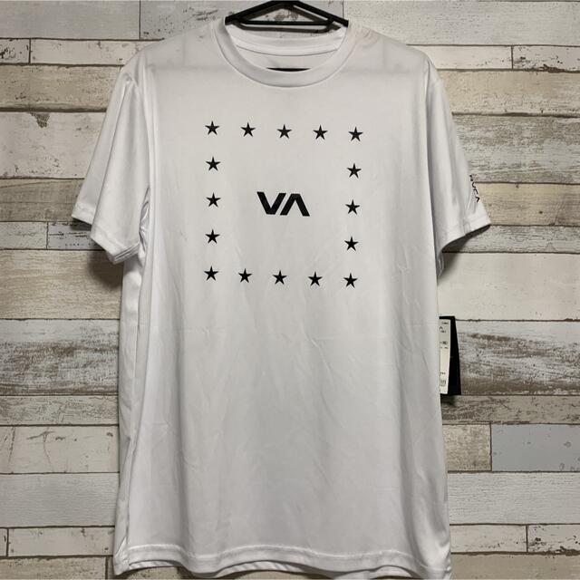 RVCA - RVCAルーカ 半袖プリントTシャツ ラッシュガード ホワイト