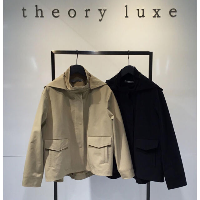 45cm身幅Theory luxe 20aw マウンテンパーカー