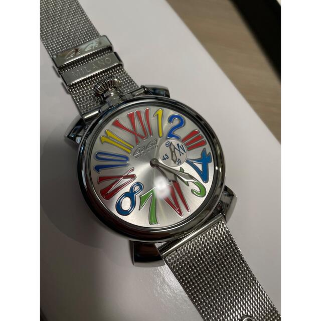 ガガミラノ スリム46mm シルバー メンズ