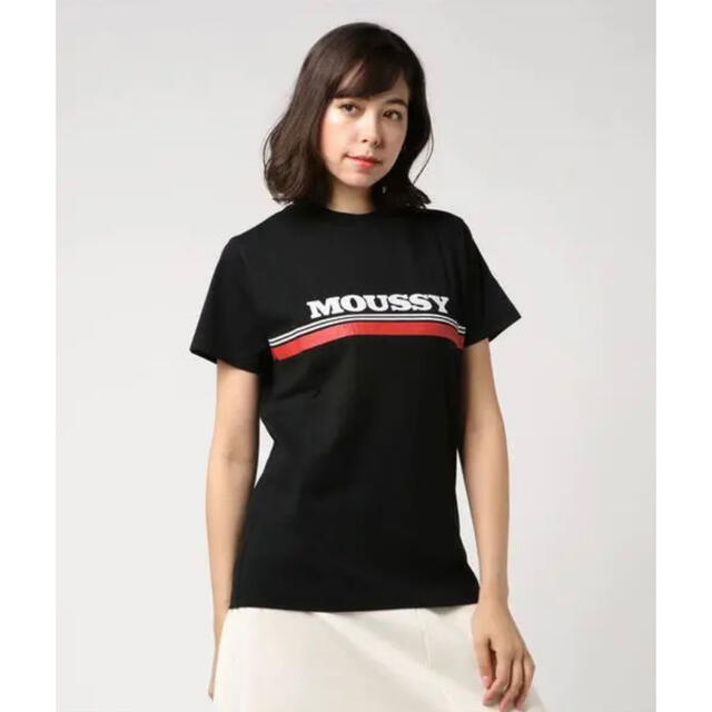 moussy(マウジー)のmoussy マウジー MOUSSY LINE TSJ レディースのトップス(Tシャツ(半袖/袖なし))の商品写真