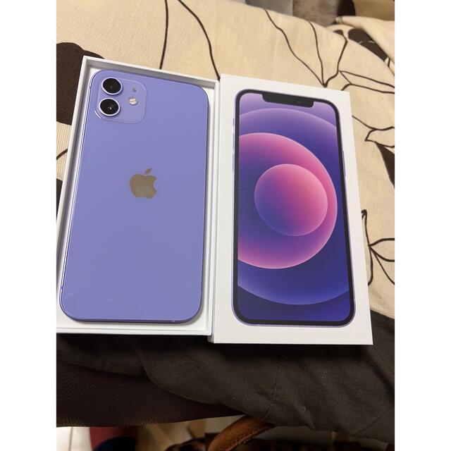 iPhone - iPhone12 64G パープル SIMフリーの通販 by junjun's shop