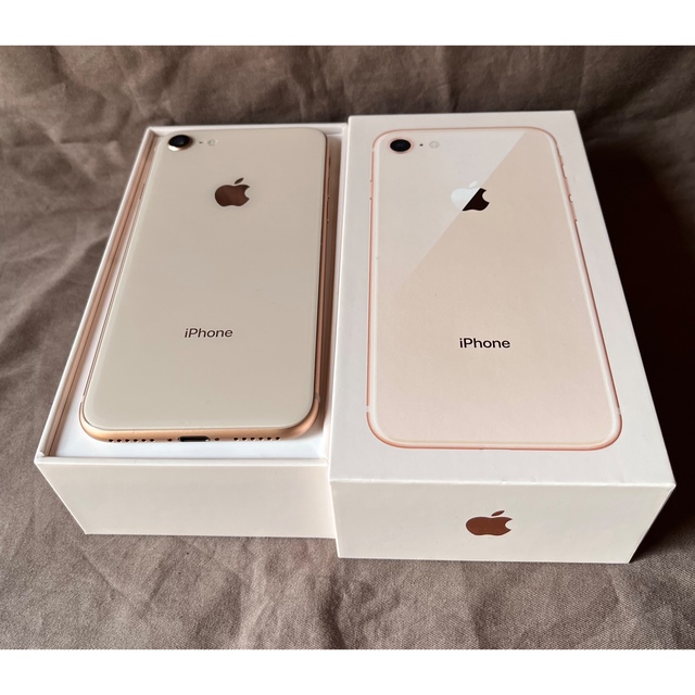 美品!アイホン8 Apple iPhone8 本体 ピンクゴールド 美品!アイホン8 Apple iPhone8 本体 ピンクゴールド
