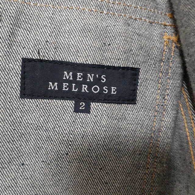 MEN'S MELROSE(メンズメルローズ)のSOLD!mikken7様　Gジャン　2回使用のみ メンズのジャケット/アウター(Gジャン/デニムジャケット)の商品写真