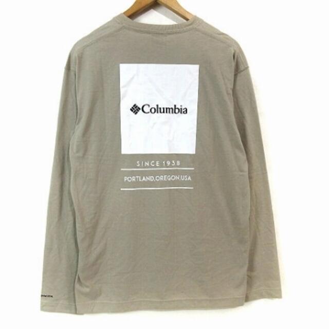 Columbia(コロンビア)のコロンビア タグ付き ブルック ロングスリーブ Tシャツ ライトベージュ L メンズのトップス(Tシャツ/カットソー(七分/長袖))の商品写真