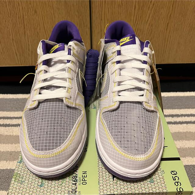 NIKE(ナイキ)のUNION × Nike Dunk Low "Court Purple" メンズの靴/シューズ(スニーカー)の商品写真