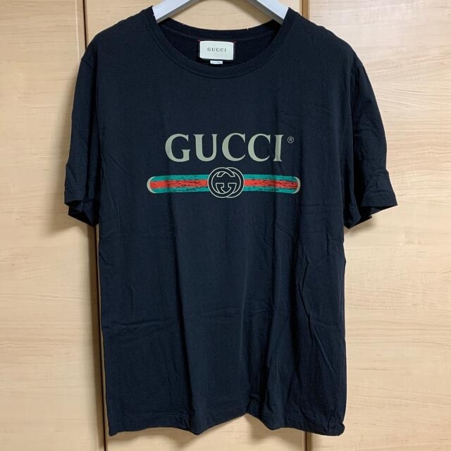 GUCCI ロゴ ウォッシュド オーバーサイズ Tシャツ ロゴtシャツ