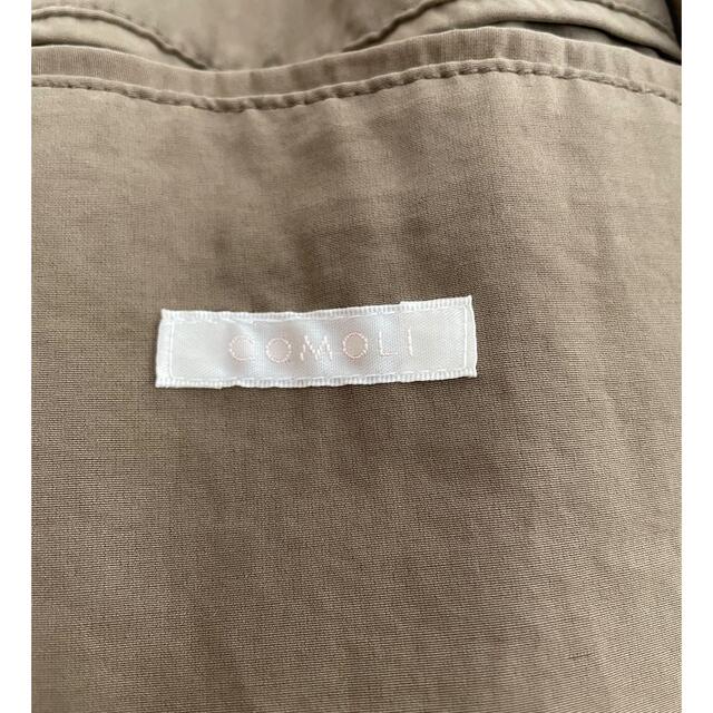COMOLI(コモリ)の値下　コモリ　コットンナイロンタイロッケンコート メンズのジャケット/アウター(ステンカラーコート)の商品写真