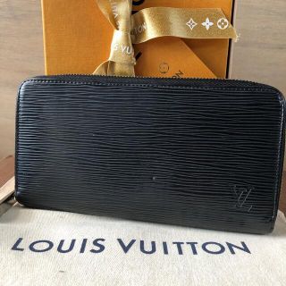 LOUIS VUITTON - ルイヴィトン ジッピーウォレット エピ ブラック 黒