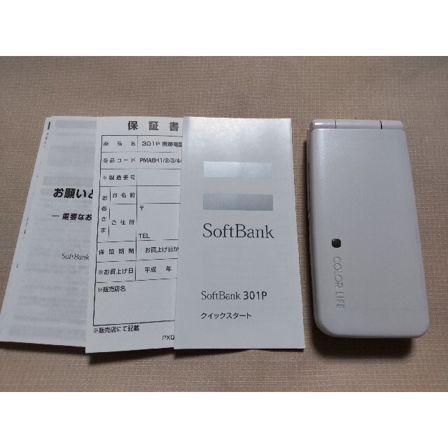 ソフトバンク　softbank 301P