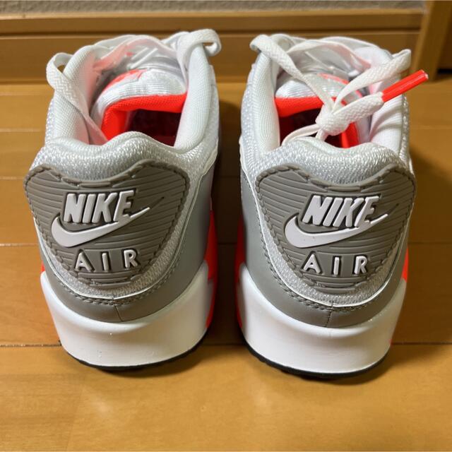 NIKE(ナイキ)のAIR MAX90ホワイト／オレンジ 28.5cm 新品未使用 メンズの靴/シューズ(スニーカー)の商品写真