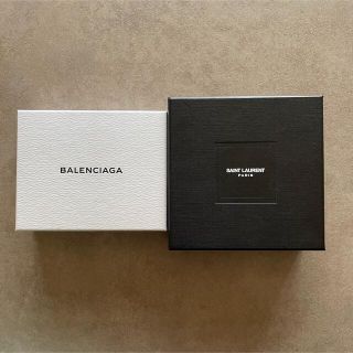 サンローラン(Saint Laurent)のサンローラン　バレンシアガ　ボックス　空箱　ショッパー　ショップ袋(ショップ袋)