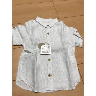 ザラキッズ(ZARA KIDS)の未使用　ZARA BABY シャツ(Tシャツ/カットソー)