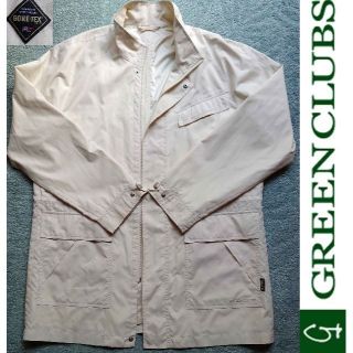 グリーンクラブ(GREEN CLUBS)の春夏　ゴアテックスブルゾンコート　Ｌ　雨天のゴルフに通勤に　GREENCLUBS(ウエア)