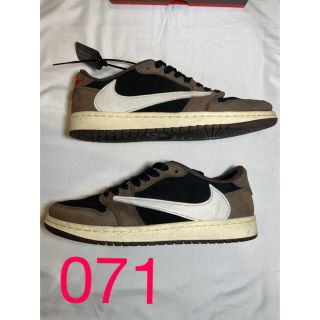 ナイキ(NIKE)の中古Travis Scott × Nike Air Jordan 1 Low(スニーカー)