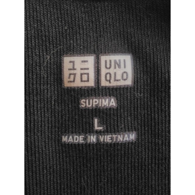 UNIQLO(ユニクロ)の[中古] UNIQLO スーピマコットン 半袖Tシャツ レディースのトップス(Tシャツ(半袖/袖なし))の商品写真