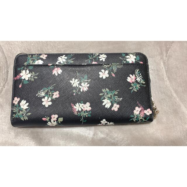 kate spade new york(ケイトスペードニューヨーク)のケイトスペード　花柄　長財布 レディースのファッション小物(財布)の商品写真