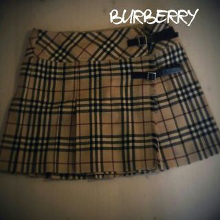 バーバリー(BURBERRY)のBURBERRY 巻きスカート(ミニスカート)