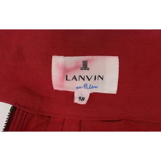 LANVIN en Bleu(ランバンオンブルー)のLANVIN en Bleu ランバンオンブルー スカート 38 レディースのスカート(ひざ丈スカート)の商品写真