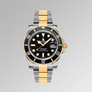 アベイシングエイプ(A BATHING APE)のA BATHING APE TYPE 1 BAPEX SILVER & GOLD(腕時計(アナログ))