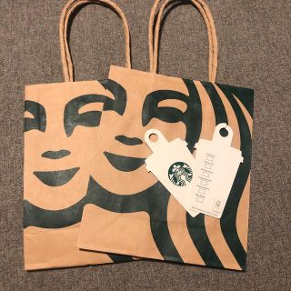 スターバックスコーヒー(Starbucks Coffee)のスターバックスコーヒー　紙袋　お渡し用に(ショップ袋)