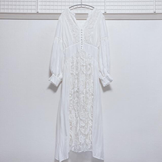 Ameri VINTAGE   AMERI MEDI EMBROIDERY TULLE LACE DRESSの通販 by