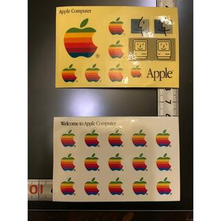 アップル(Apple)のApple ノベルティ　ステッカー　レインボー　2枚組(ノベルティグッズ)
