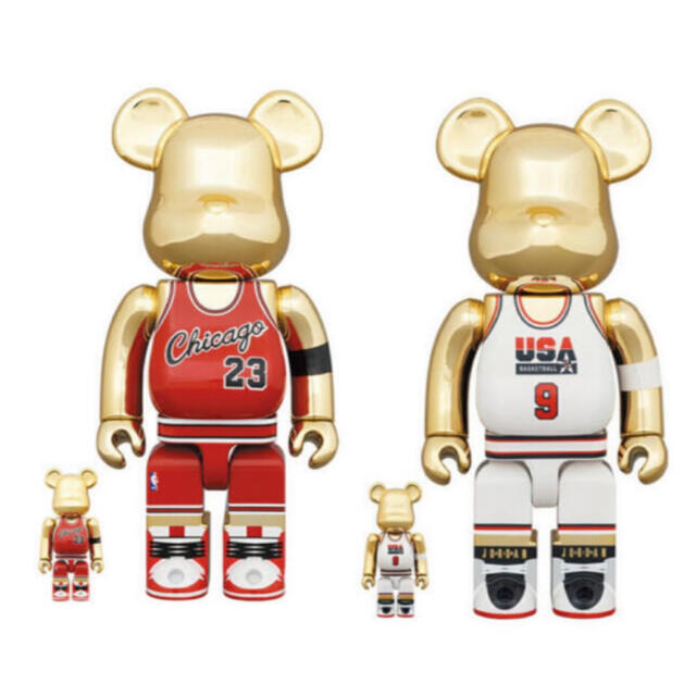 BE@RBRICK Michael Jordan400 % 2体セット