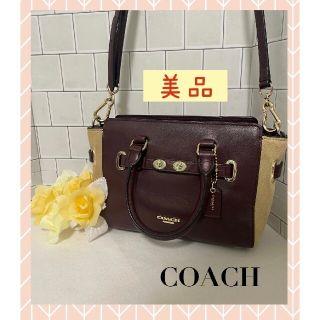 コーチ(COACH)の最終価格 美品コーチ スワッガー　キャリーオール　クロコエンボス　A013(ショルダーバッグ)