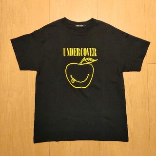 アンダーカバー(UNDERCOVER)のUNDER COVERスマイリーアップルTシャツ黒/アンダーカバースマイルリンゴ(Tシャツ/カットソー(半袖/袖なし))